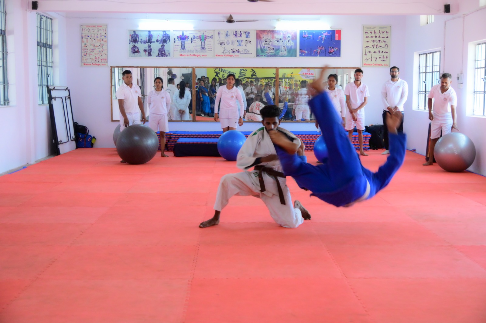Campus wellness session